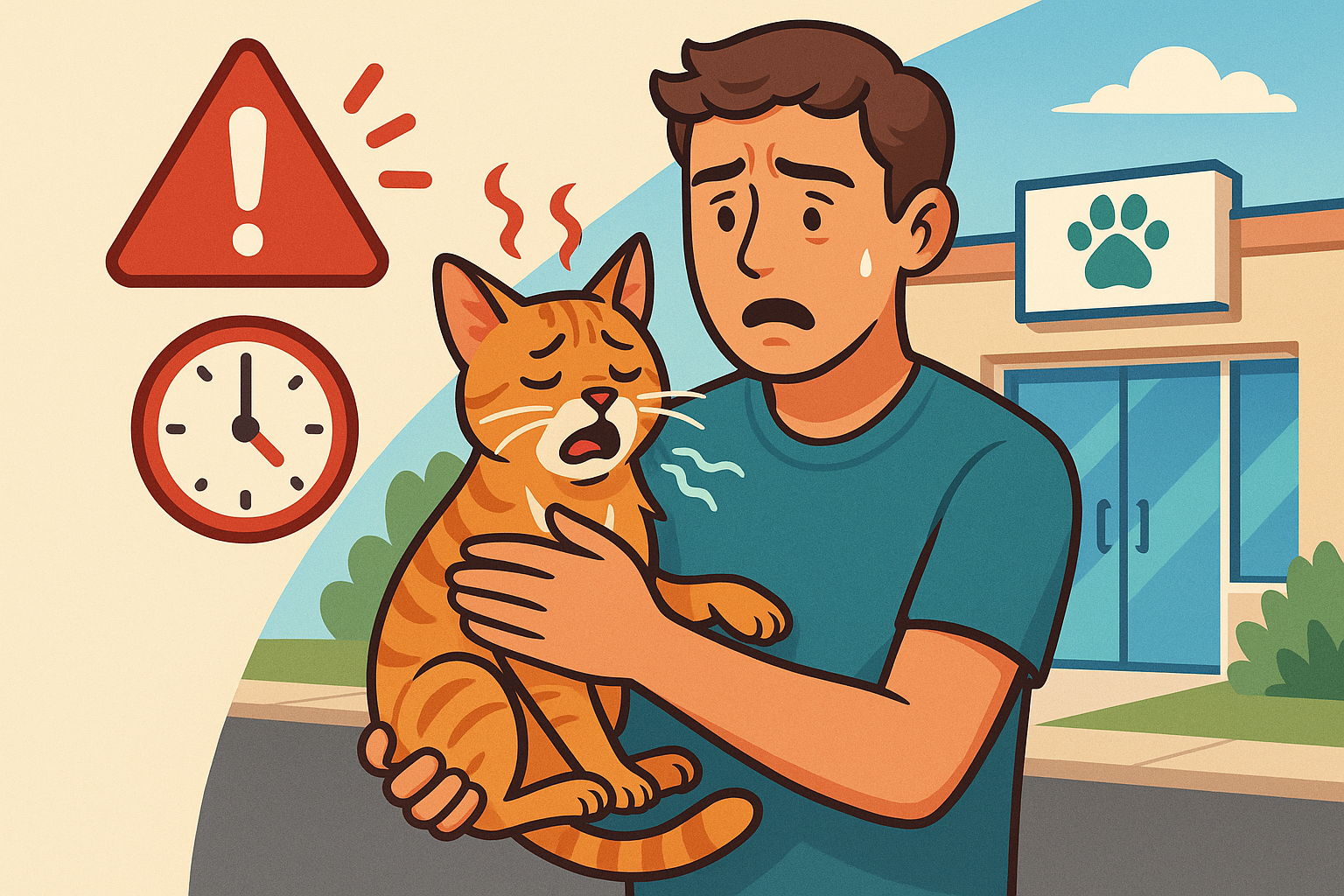 Cuándo acudir de urgencia al veterinario: Guía de emergencias