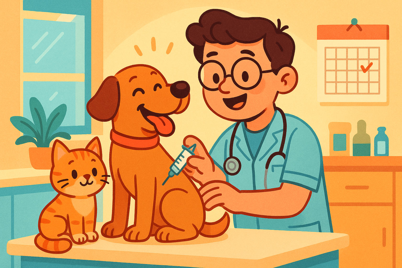 Vacunas y calendario de salud para tu mascota