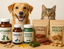 Suplementos y snacks saludables para tu mascota