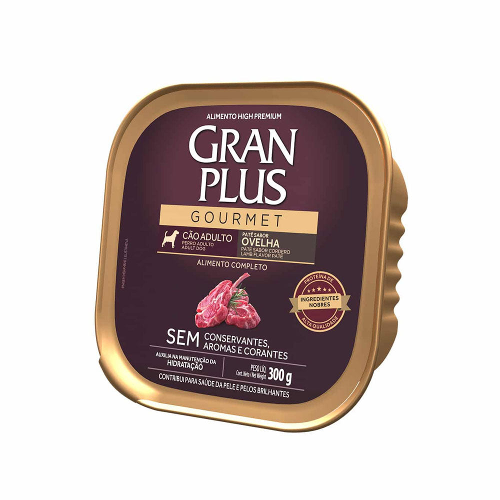 Gran Plus Gourmet Cordero 300gr Paté