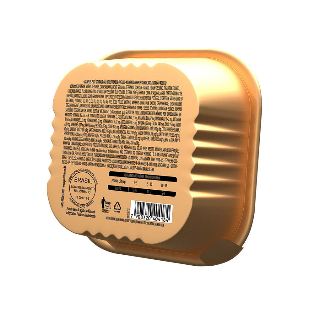 Gran Plus Gourmet Cordero 300gr Paté